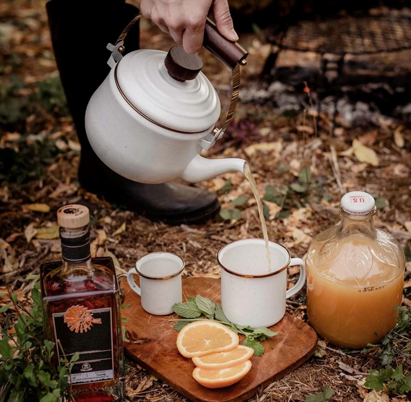 Enamel Teapot Enamel Tea Kettle Barebones Costco Next