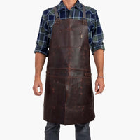 Leather Apron, Gloves, and Tongs Bundle