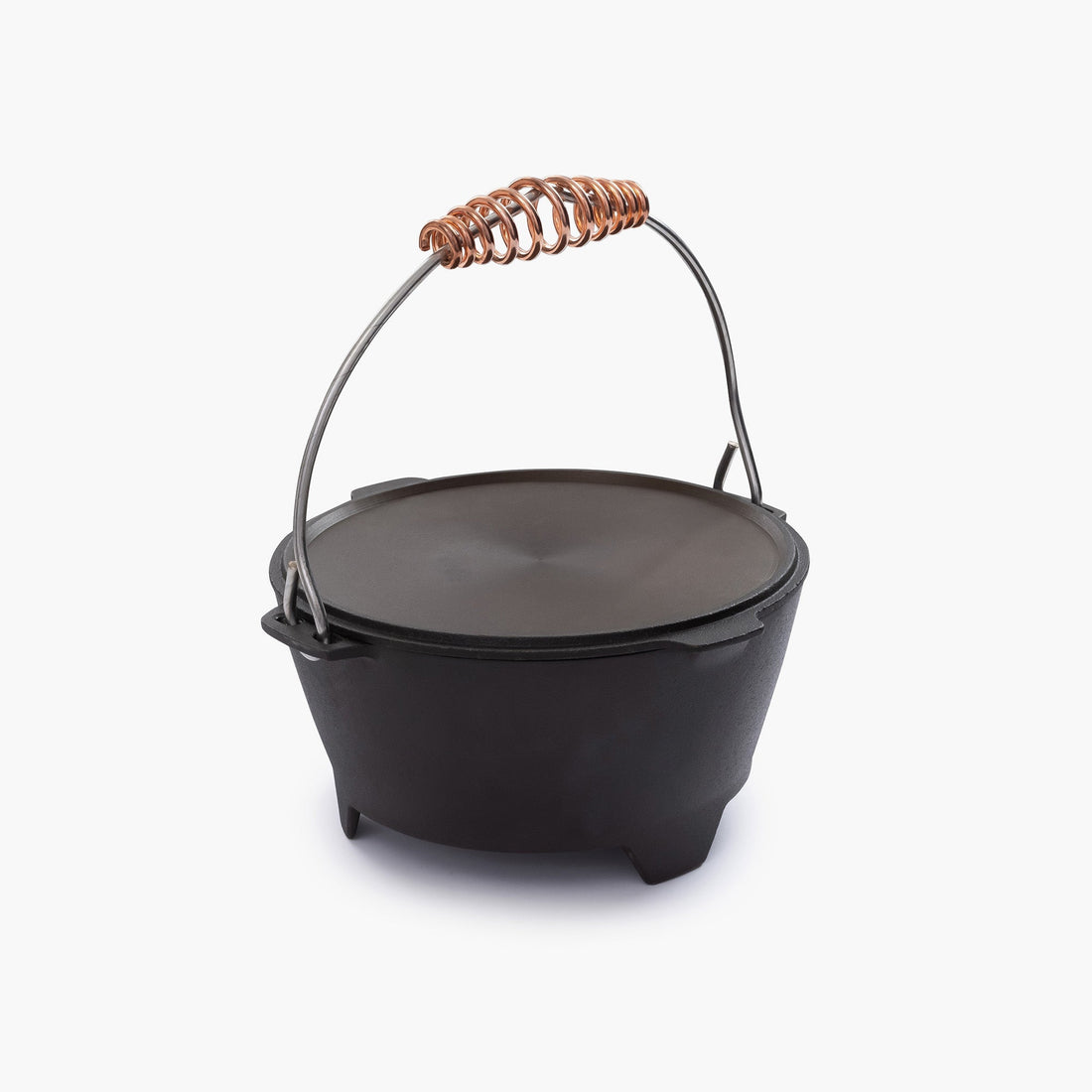 Polished Cast Iron Dutch Oven - 4qt